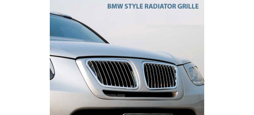the hyundai santa fe cm – radiator grille bwm style